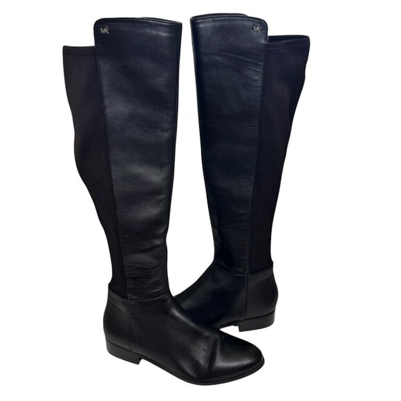 Michael Kors Bromley Stretch 50/50 over the knee boots size 8.5 NEW - Picture 4 of 10